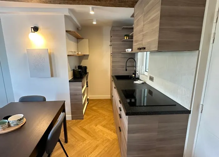 아파트 Les Hirondelles 옹플뢰르